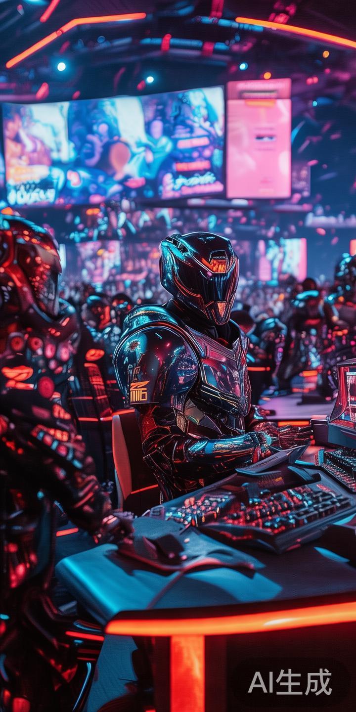 电竞竞技赛事的繁荣离不开产业链的支撑。从赛事举办、